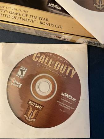 Call of duty 1 and Call of duty united offensive - $50 (La Mesa)63471350926721123
