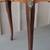 French Provincial Style Small Teak and Mahogany Wood Coffee Table 5 thumbnail