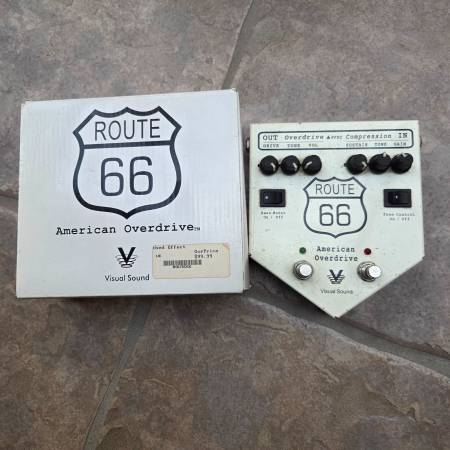 Route 66 Compression distortion pedal 1