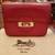 Original Celine Horse Carriage Hardware Shoulder Bag Bright Red Calf 1 thumbnail