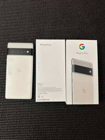 Google Pixel 6 ホワイト Google Pixel 6 Pro - 128 GB - Cloudy White (Unlocked) for