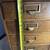 Antique oak desk top file cabinet 2 thumbnail