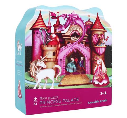 32 Piece  HUGE FLOOR PUZZLE - PRINCESS PALACE like NEW 3+ yrs 1