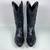 DAN POST BLACK LIZARD LEATHER COWBOY WESTERN BOOTS  MENS SIZE 10.5 EXC 4 thumbnail