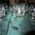 6 Vintage 3-oz Crystal Brandy Cognac Shot Glasses with etched grapes 3 thumbnail