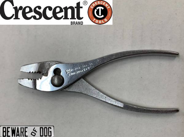 Pliers, Crescent, L-25, slip joint, chrome , thin nose 1
