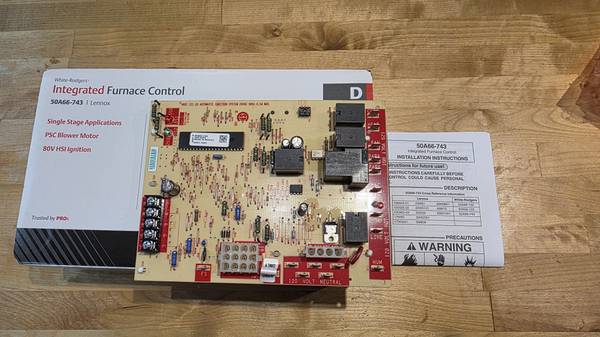 Lennox Integrated Furnace Controller Board 1