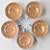 19 Pcs Antique 1920s Japan Blue & Gold Lusterware Plates Cups Set 7 thumbnail