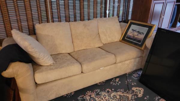FREE: 4 Couches including Sleeper Sofa & Coffee Table 1