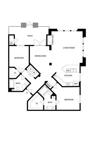 Premium Black Appliances, Smoke-Free, Cable/Internet Ready 1