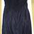 Bill Blass Size 12 Blue Crushed Velvet Evening Dress 3 thumbnail