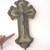 Museum quality 18th/19th century huge gilt bronze onyx inlay Crucifix 7 thumbnail