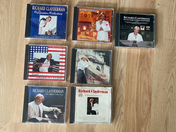 Richard Clayderman CD Collection 7 Albums 1