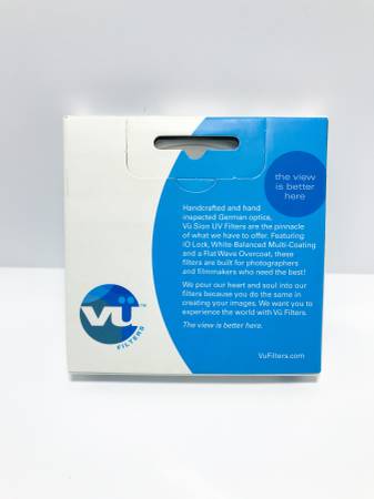 Nuevo filtro UV para lente de cámara Vu Sion de 52 mm con estuche - $5 (ciudad Redwood)63439510950145123