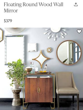 West Elm Mirror ,floating ✨ 1