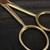 Classic Scissors - 24kt Gold over Stainless Steel (Style Options) 11 thumbnail