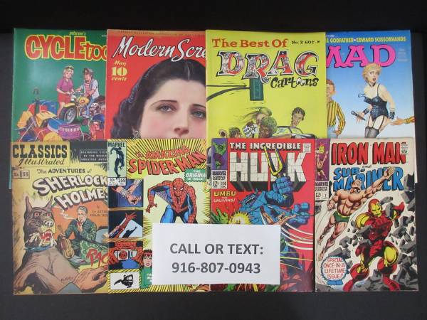 Buying comics, comic collections & old magazines 1