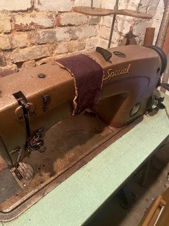 Industrial sewing machine 1