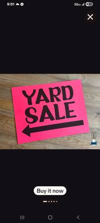 YARD SALE 1