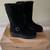 NIB, Koolaburra by UGG Womens Sz 6 Kelissa Tall Black Suede Boots cozy 1 thumbnail