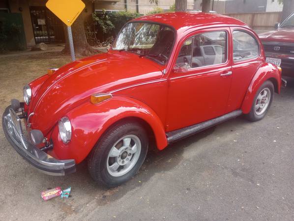 ** 1974 VW Bug Classic Rebuilt 1600 dual port eng. XLNT! A/C! More! - $6,450 (Smog exempt! see ine Chatsworth)63624583005571123