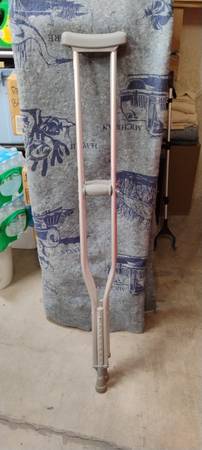 2 - Adult Aluminum Crutches - Reduced!! 1