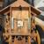 Antique Black Forest carved wood cuckoo clock with hunting trophies 5 thumbnail