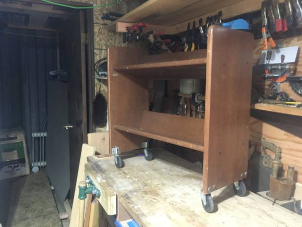 School Library Rolling Bookcase 1