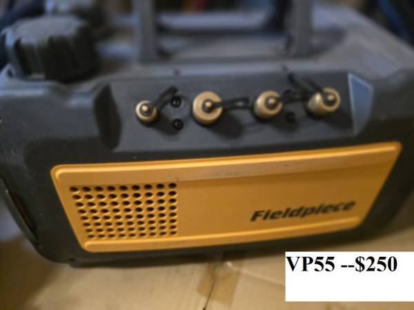 Vacuum pump Fieldpiece with quick oil change 1