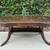 Mahogany Coffee Table with Glass Top and Shelf - 9 thumbnail