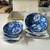Teien Japanese Blue & White Peony 10 SMALL Bowls 2 thumbnail