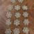 Wrapping, High Heel Shoe and Boot Ornaments, Gold Snowflake Ornaments 20 thumbnail