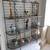 Large Beautiful BAKER'S RACK  / black wrought iron and glass 1 thumbnail