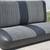 Chevrolet C10 1973 Truck Bench Seat Charcoal Grey Cloth Vinyl Chevy 3 thumbnail