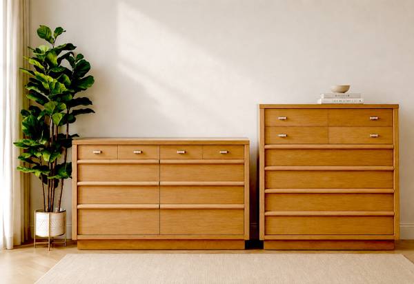 Top brands - CAVALIER SET Mid century dressers - Large drawers. 1