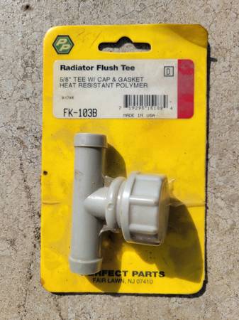 Radiator Flush Tee 1