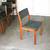 Set of 6 Danish Modern Teak Dining Chairs | Forest Green Knoll Fabric 6 thumbnail