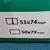 rv camper mattress 51" x 74" with 22" inch angle cut 3 thumbnail