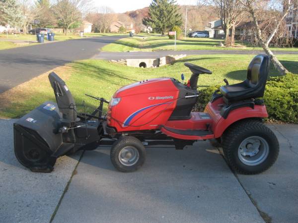 Simplicity 2007 Prestige 46"  Snowowblower 54"Deck 23hp Kohler 1