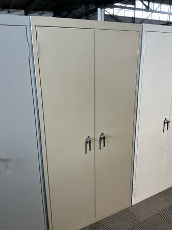 Storage Cabinets , all dif sizes , some matching ones , all different colors ava 1