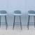 Danish Modern Iskos-Berlin for Muuto Fiber Bar Stools - Set of 3 2 thumbnail
