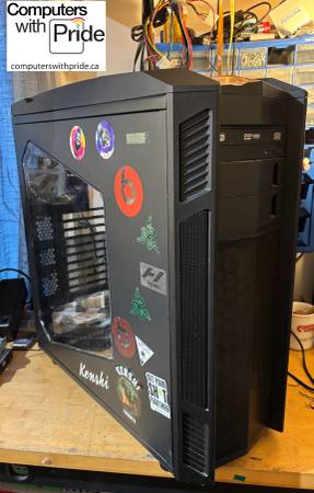 Black ATX Computer Case 1