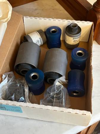 Volvo 240 bushing kits - front and rear - $40 (Wallingford)63471324144257120