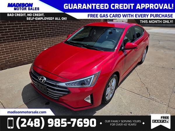 2020 Hyundai Elantra SEL FOR ONLY $186/mo - $8,995 (26815 John R Rd, Madison Heights MI 48071)63622115196161120