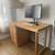 Vintage MCM Modernmates Solid Birch Desk, Leslie Diamond/Conant Ball 4 thumbnail