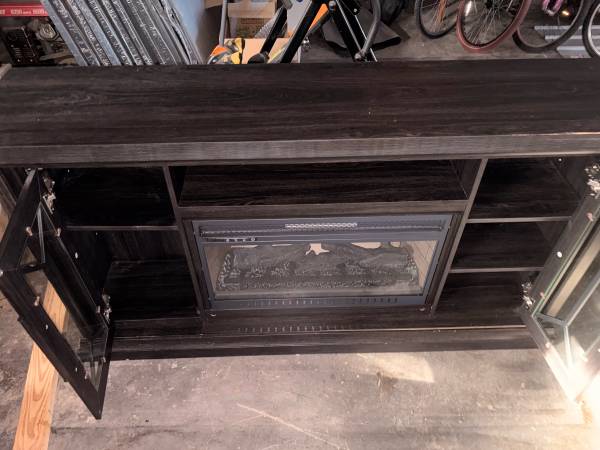 ELECTRIC FIREPLACE TV STAND 1