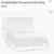 Larkin baby crib to double bed conversion set 1 thumbnail