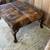 52x39 Geunine Cow Hide Brindle Bench/ Coffee Table / Ottoman Large 5 thumbnail