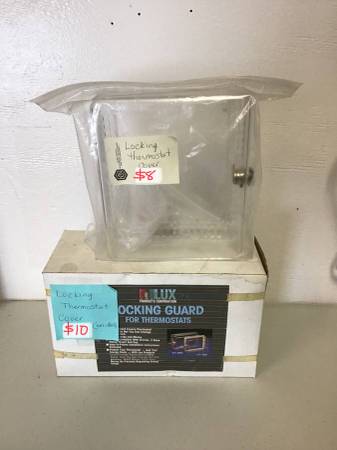 Locking thermostat covers $5 & $8 1