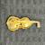 Vintage Gold Tone Violin Brooch Pin 2 thumbnail